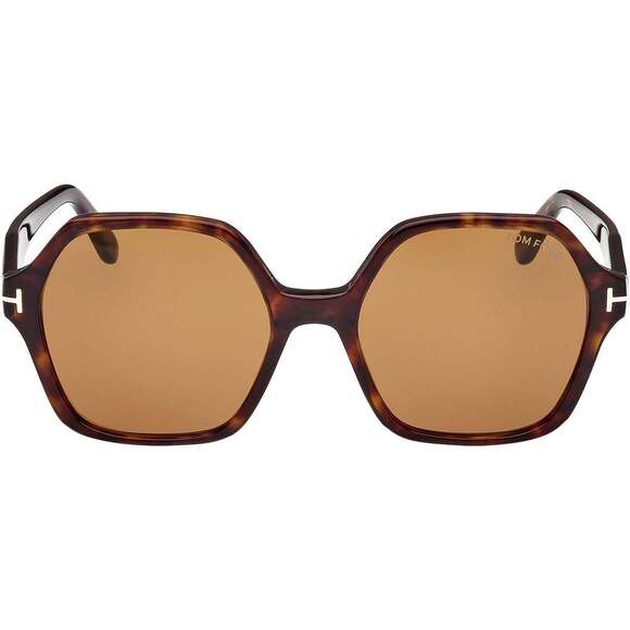 NWT Tom Ford FT1032S Brown Oversized 56mm Sunglasses